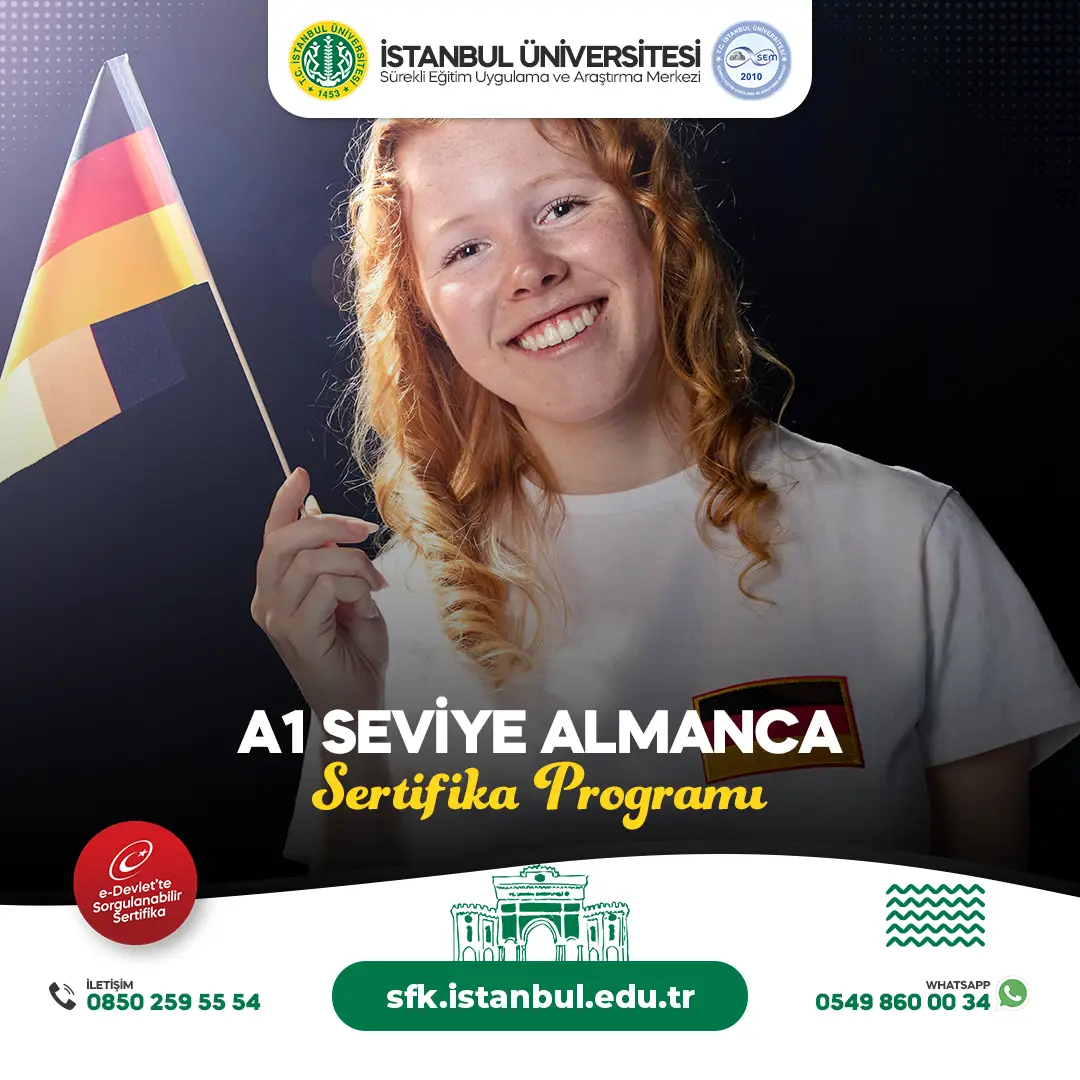 A1 Seviye Almanca Eğitimi